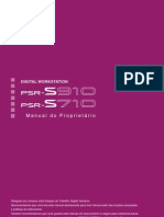Manual Português (Yamaha PSR S910)