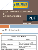 Asset Liability Management IN Abhuydaya Bank: Amol Patil