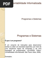 Programas e Sistemas