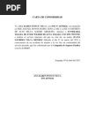 ACTA DE CONFORMIDAD