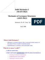 Mechanics of Solids and Structures