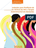 Recomendações para Profilaxia da TARV em gestantes - 2010