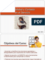 Curso de Amabilidad y Cortesía 13