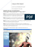 How to Change Your Folders Background