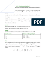 Volume Showproblem