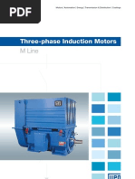 WEG Three Phase Induction Motors M Line 50019089 Brochure English