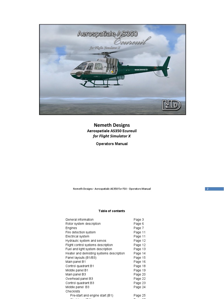 Eurocopter as350 training manual pdf