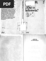 Carr, Edward H. - Qué es la historia Esp. Completo