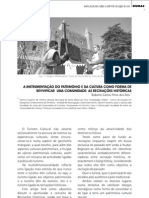 A Instrumentação Do Património e Da Cultura Como Forma de Revivificar Uma Comunidade - As Recriações Históricas em Portugal. o Caso de Santa Maria Da Feira