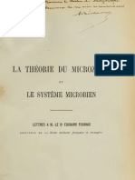 Béchamp Antoine - La Théorie Du Microzyma Et Le Système Microbien