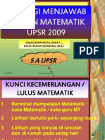 Matematik UPSR