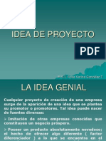 1. Idea de Proyecto