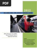 Gps Based Real Time Vehicle Tracking System