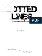 Dotted Lines: A Roadside Manifesto For Word Bleeders (2nd Ed)