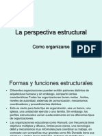 La Perspectiva Estructural