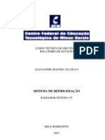 Relatório de Estágio sobre Radiadores TF