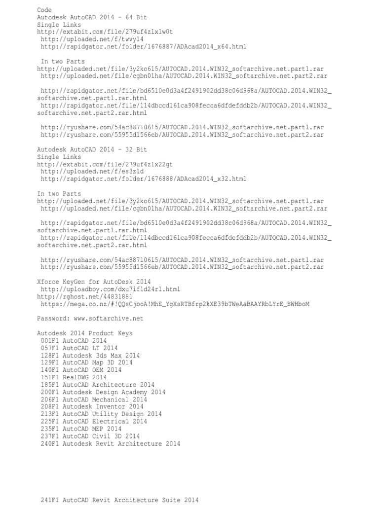 Autocad 2014 64 bit crack/xforce keygen