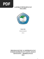 Download Laporan Pendahuluan Malaria by Syamsiah Anwar SN134824600 doc pdf