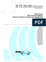 ETSI TS102.230 - v8.0.0 (UICC) PDF