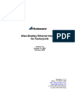 Axisware ABEI Manual: FactoryLink Driver For Allen-Bradley Ethernet PLC-5/xxEs & SLC-5/05