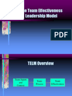 Team Effectiveness Leadership Model