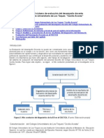 Diagnostico Del Sistema Evaluacion Del Desempeno