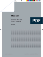 Simrad MX525A Manual
