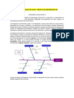 B Diagrama Causa-Efecto