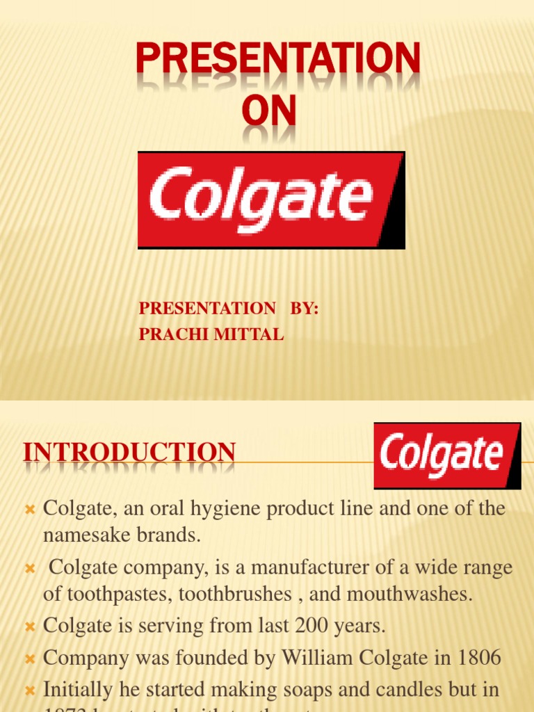 M (Colgate) | PDF | Business | Finance & Money Management