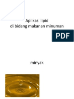 Aplikasi Lipid Bidang Pangan