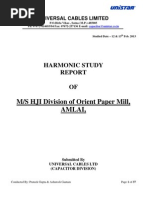 FINAL Harmonic Study Report - HJI - First Phase