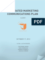 Integrated Marketing Communications Plan: Client