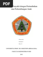 Download Makalah Interaksi Penyakit Dengan Pertumbuhan Dan Perkembangan AnakAutosaved by Nur Silmi Istiqomah SN134844539 doc pdf