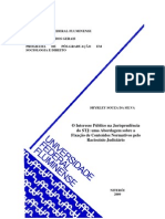 Dissertação Mestrado - 2009 - O interesse público na jurisprudência do STJ