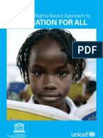 A Human Rights Based Approach to Education for All
