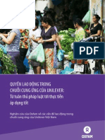 Labour Rights in Unilever's Supply Chain - From Compliance Towards Good Practices - Vietnamese Version