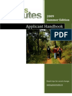 Grassroutes 2009 Applicant Handbook