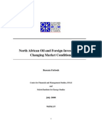 North African Oil and Foreign Investment in Changing Market Conditions 