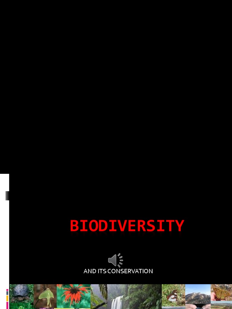 Biodiversity and Its Conservation | PDF | Biodiversity | Conservation ...