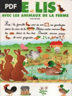 Je Lis Avec Les Animaux de La Ferme