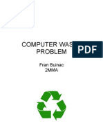 Computer Waste Problem