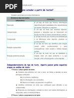 Modelos de Estudo Teoria