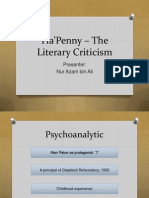 Ha'Penny - The Literary Criticism