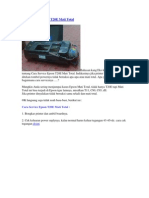 Cara Service Epson T20E Mati Total PDF