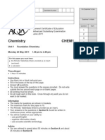 Aqa Chem1 W QP Jun11