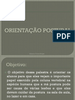 Orientação Postural