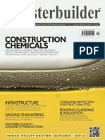 The Masterbuilder - January 2012 - Construction Chemicals Special