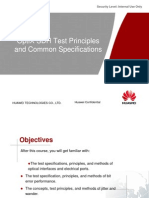 OptiX SDH Test Principles and Common Specifications-20080528-A