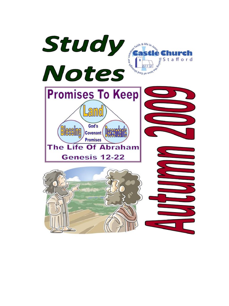 Genesis Bible Study | PDF | Abraham | Sarah
