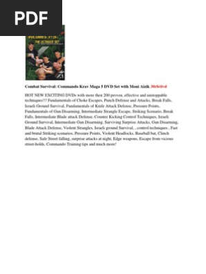 その他 Warriors: Krav Maga Kapap Close Fight Ops [DVD] [Import] Revgear Krav Maga Best Defense DVD | Foundational Self-Defense